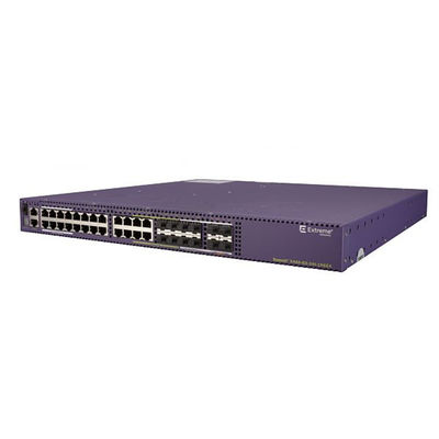स्टैकेबल 24पोर्ट्स एक्सट्रीम नेटवर्क AVB स्विच X460-G2-24t-GE4-बेस 216Gbps