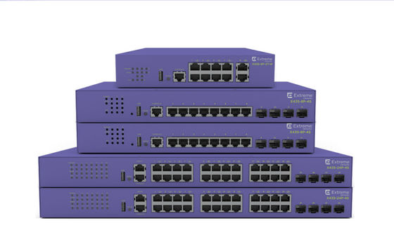 24P एक्सट्रीम नेटवर्क्स X435 AVB स्विच X435 4S 68Gbps 50.6Mpps नया और मूल