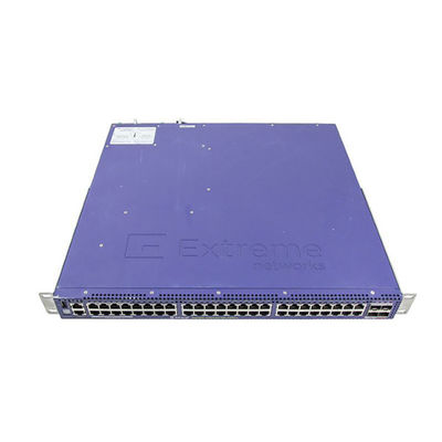 RJ45 48x एक्सट्रीम X460 स्विच PoE+ कंसोल पोर्ट 10GE4 बेस 48 पोर्ट