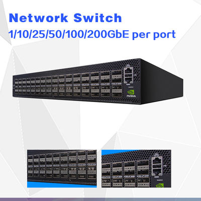 100GbE 2U ओपन मेलनॉक्स नेटवर्क स्विच MSN4600-CS2FC Cumulus Ethernet के साथ