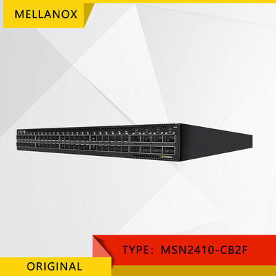 25Gb 100GbE मेलानॉक्स नेटवर्क स्विच MSN2410-CB2F 1U 48 SFP28 पोर्ट
