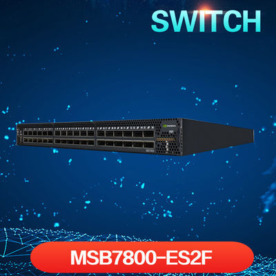 सर्वर Mellanox 200GB स्विच SB7800 MSB7800-ES2F 36पोर्ट