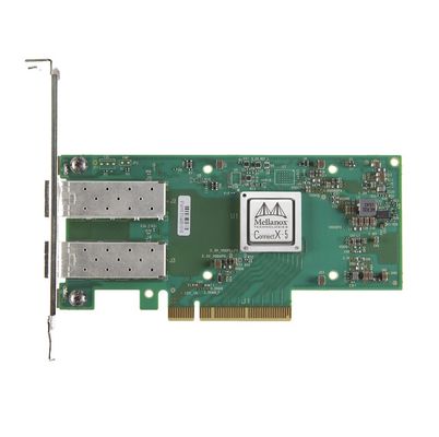 MCX512A-ACAT Mellanox ConnectX-5 EN नेटवर्क इंटरफेस कार्ड 10/25GbE डुअल पोर्ट SFP28