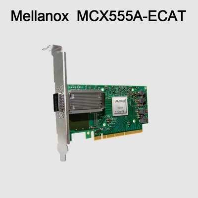 MCX555A-ECAT मेलानॉक्स नेटवर्क कार्ड ConnectX-5 VPI अडैप्टर EDR / 100GbE