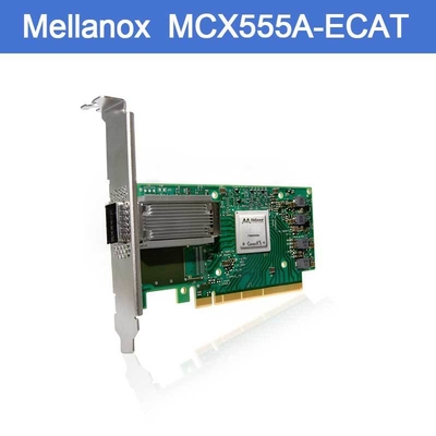 MCX555A-ECAT मेलानॉक्स नेटवर्क कार्ड ConnectX-5 VPI अडैप्टर EDR / 100GbE