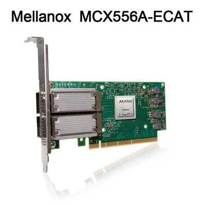 ConnectX-5 VPI Mellanox नेटवर्क एडाप्टर कार्ड PCIe3.0 MCX556A-ECAT