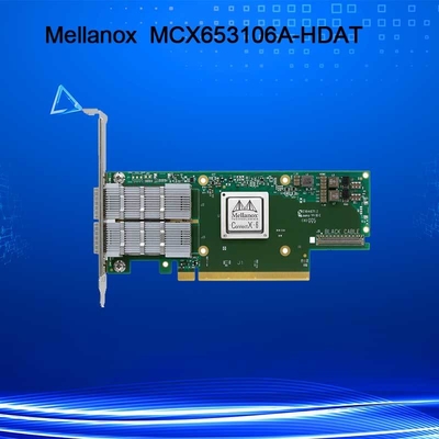 कनेक्टएक्स-6 MCX653106A-HDAT वीपीआई Mellanox नेटवर्क कार्ड 200Gb/S InfiniBand और ईथरनेट एडाप्टर