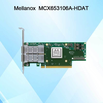कनेक्टएक्स-6 MCX653106A-HDAT वीपीआई Mellanox नेटवर्क कार्ड 200Gb/S InfiniBand और ईथरनेट एडाप्टर