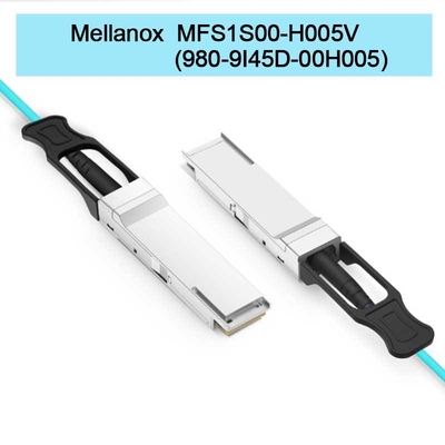 MFS1S00-H005V ((980-9I45D-00H005) Aoc एक्टिव ऑप्टिकल केबल 200Gb/S IB HDR QSFP56 5m तक