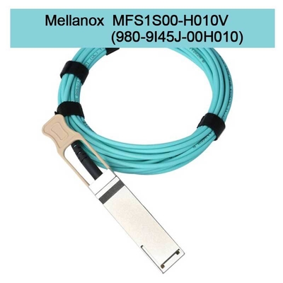 10 मीटर Mellanox AOC MFS1S00-H003V MFS1S00-H005V MFS1S00-H010V ((980-9I45J-00H010)