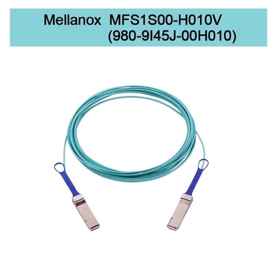 10 मीटर Mellanox AOC MFS1S00-H003V MFS1S00-H005V MFS1S00-H010V ((980-9I45J-00H010)