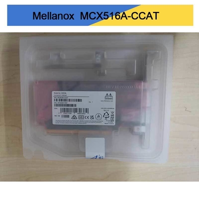 CX516A ConnectX-5 100GbE MCX516A-CCAT दोहरी पोर्ट QSFP28 PCI-E एडाप्टर