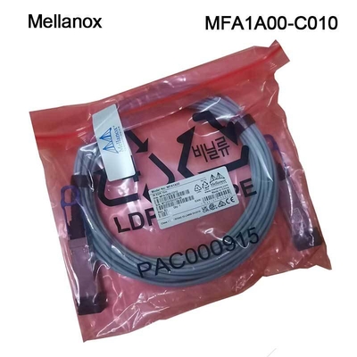 100GbE LSZH मेलानॉक्स QSFP28 सक्रिय ऑप्टिकल केबल AOC MFA1A00-C010 10m