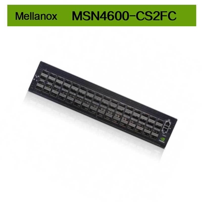 100GbE 2U ओपन मेलनॉक्स नेटवर्क स्विच MSN4600-CS2FC Cumulus Ethernet के साथ