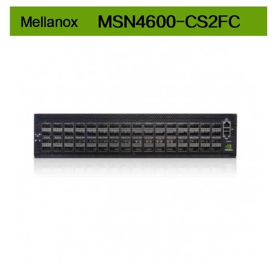 100GbE 2U ओपन मेलनॉक्स नेटवर्क स्विच MSN4600-CS2FC Cumulus Ethernet के साथ
