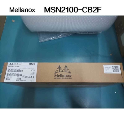 MSN2100-CB2F मेलानॉक्स ईथरनेट स्विच आधी चौड़ाई 10/25GbE और 100GbE