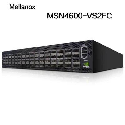 Nvidia Open Ethernet Switch MSN4600-Vs2FC Spectrum-3 आधारित 200gbe 2u के लिए Vlan सपोर्ट फंक्शन 5000