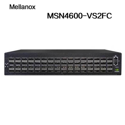 Nvidia Open Ethernet Switch MSN4600-Vs2FC Spectrum-3 आधारित 200gbe 2u के लिए Vlan सपोर्ट फंक्शन 5000