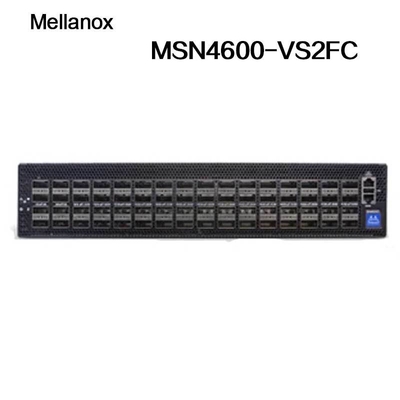 Nvidia Open Ethernet Switch MSN4600-Vs2FC Spectrum-3 आधारित 200gbe 2u के लिए Vlan सपोर्ट फंक्शन 5000