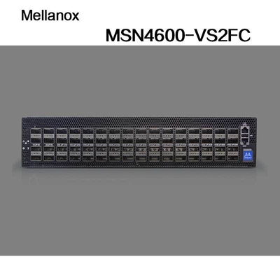 Nvidia Open Ethernet Switch MSN4600-Vs2FC Spectrum-3 आधारित 200gbe 2u के लिए Vlan सपोर्ट फंक्शन 5000