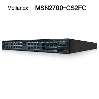 फुल डुप्लेक्स क्यूम्यलस लिनक्स मेलानॉक्स नेटवर्क स्विच MSN2700 - CS2FC 100GbE 1U