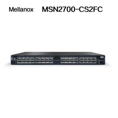फुल डुप्लेक्स क्यूम्यलस लिनक्स मेलानॉक्स नेटवर्क स्विच MSN2700 - CS2FC 100GbE 1U