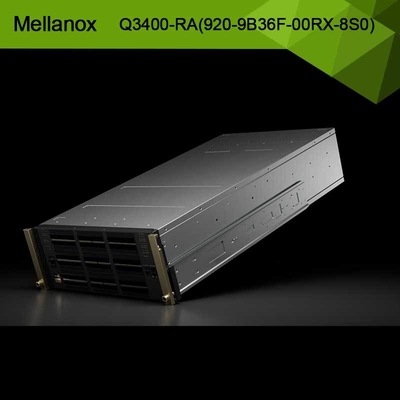 क्वांटम-3 आधारित XDR इन्फिनिबैंड स्विच Q3400-RA 920-9B36F-00RX-8S0 4U 144 XDR पोर्ट्स ओवर 72 OSFP केज 8 पावर सप्लाई