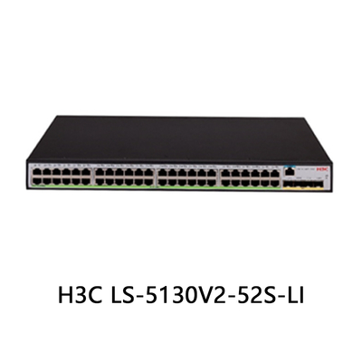 स्मार्ट नेटवर्किंग के लिए 52 पोर्ट के साथ H3c Ls-5130V2-52s-Li गीगाबिट स्विच