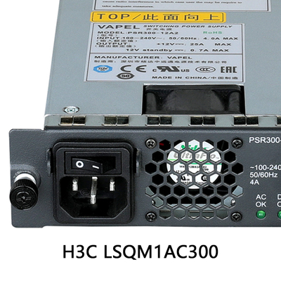 H3c Lsqm1AC300 कोर मेननेट मॉड्यूलर स्विच AC पावर मॉड्यूल कार्टन 12.5A
