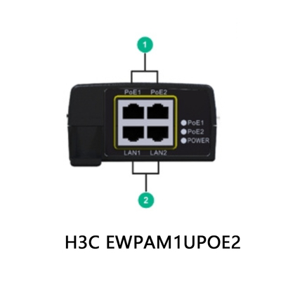H3c Ewpam1upoe2 60-पोर्ट 55W-1V-1.1A-DC नेटवर्क पावर एडाप्टर >200Mbps कार्टन