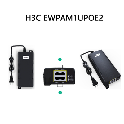 H3c Ewpam1upoe2 60-पोर्ट 55W-1V-1.1A-DC नेटवर्क पावर एडाप्टर >200Mbps कार्टन