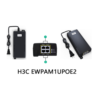 H3c Ewpam1upoe2 60-पोर्ट 55W-1V-1.1A-DC नेटवर्क पावर एडाप्टर >200Mbps कार्टन