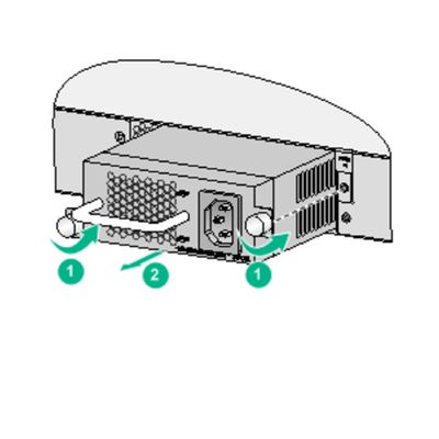 H3c Psr650c-12A AC पावर मॉड्यूल 650W AC पावर का समर्थन करता है 650W कार्टन