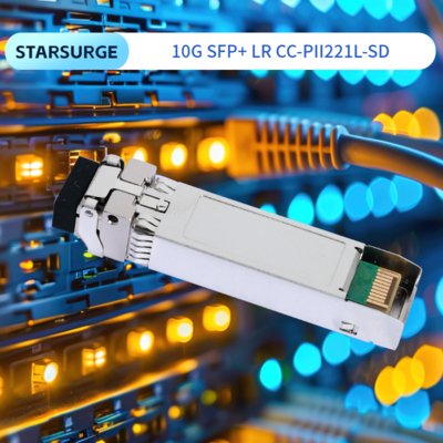 10GB/S 10km SFP+ ऑप्टिकल ट्रांससीवर मॉड्यूल Cc-Pii221L-Xd सुविधाएँ