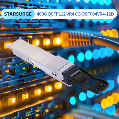 उच्च-प्रदर्शन नेटवर्किंग के लिए 400g Qsfp 112 Vr4 इनफी ट्रांससीवर