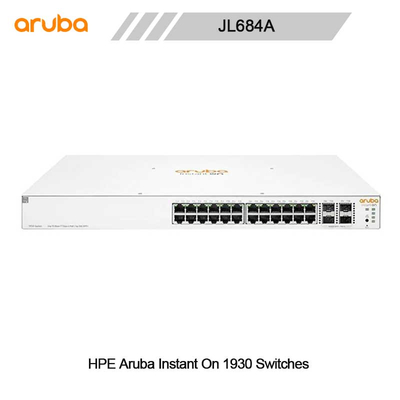 Original Aruba Jl684A Instant on 1930 24G Class4 Poe 4SFP/SFP+ 370W Networking Switch