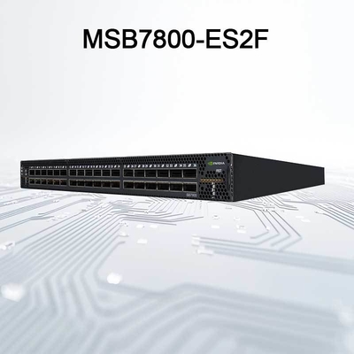 सर्वर Mellanox 200GB स्विच SB7800 MSB7800-ES2F 36पोर्ट