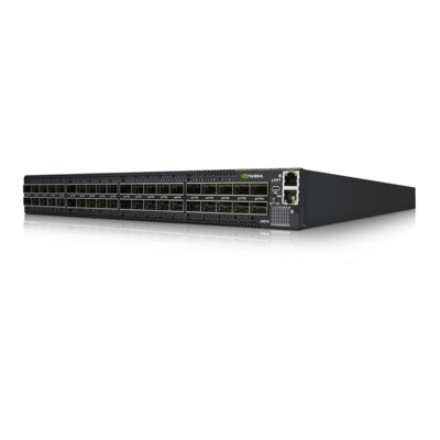 40 पोर्ट मेलनॉक्स इन्फिनिबैंड स्विच गैर अवरुद्ध प्रबंधित HDR 200Gb/S MQM8700-HS2F