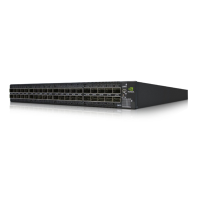 40 QSFP56 पोर्ट्स Mellanox क्वांटम एचडीआर इन्फिनिबैंड स्विच 200 जीबीपीएस MQM8790-HS2F