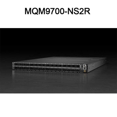 एनडीआर मैक्स स्पीड 400 जीबीपीएस इन्फिनिबैंड स्विच MQM9700-NS2R 920-9B210-00RN-0M2 Nvidia द्वारा ग्राहक आवश्यकताओं के लिए बिल्कुल सही QM9700 1U