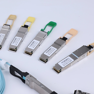 ईथरनेट उच्च प्रदर्शन 200G QSFP56 SR4 डीएसपी ऑप्टिकल ट्रांससीवर मॉड्यूल नया
