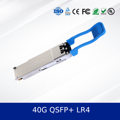 विश्वसनीय नेटवर्किंग के लिए हाई-स्पीड 40G QSFP+ LR4 3.3V ऑप्टिकल ट्रांससीवर मॉड्यूल नया
