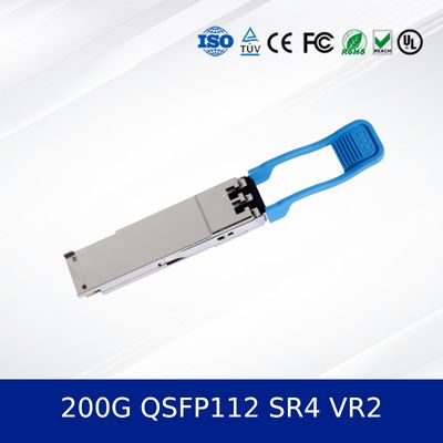उच्च गति 200G QSFP112 SR4 VR2 डेटा केंद्रों के लिए ट्रांससीवर बड़ी मात्रा में स्पॉट सामान
