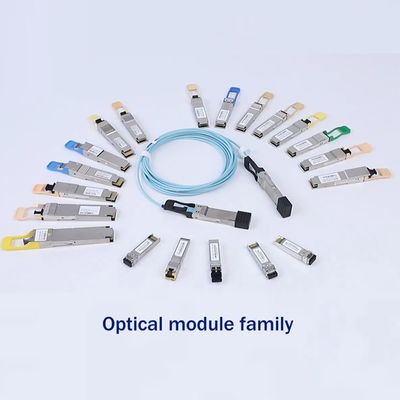 ऑप्टिकल ट्रांससीवर मॉड्यूल 200G QSFP56 SR4 AOC 3m केबल 200G ईथरनेट OM4 MMF के लिए, कम शक्ति, CMIS अनुरूप