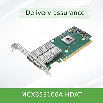 MCX653106A-HDAT-SP मेलानॉक्स 200gbe नेटवर्क कार्ड कनेक्टX-6 VPI एडाप्टर