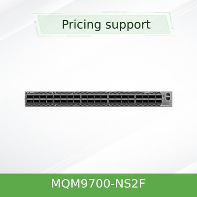 इन्फिनीबैंड MQM9700-NS2F(920-9B210-00FN-0M0) मेलानॉक्स नेटवर्क स्विच 1U NDR 400Gb/S सर्वर के लिए