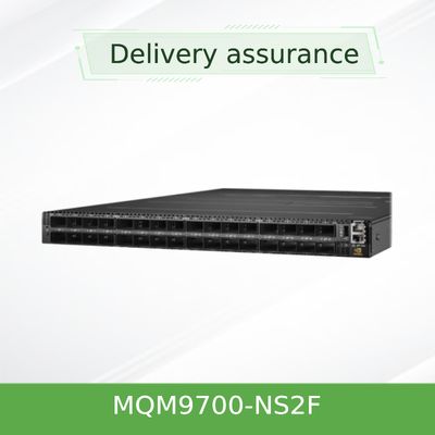 क्वांटम-2 QM9700 Mellanox Infiniband स्विच 64-पोर्ट गैर-ब्लॉकिंग प्रबंधित NDR 400Gb/S MQM9700-NS2F
