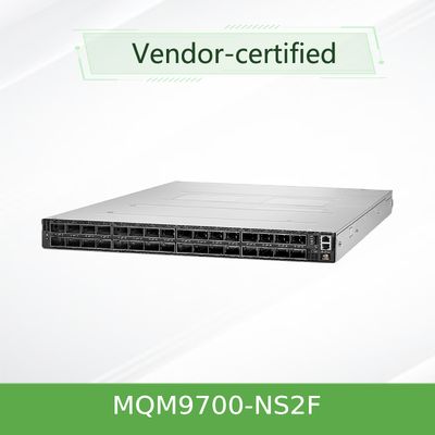 MQM9700-NS2F ((920-9B210-00FN-0M0) Mellanox Infiniband नेटवर्क स्विच क्वांटम 2 आधारित NDR