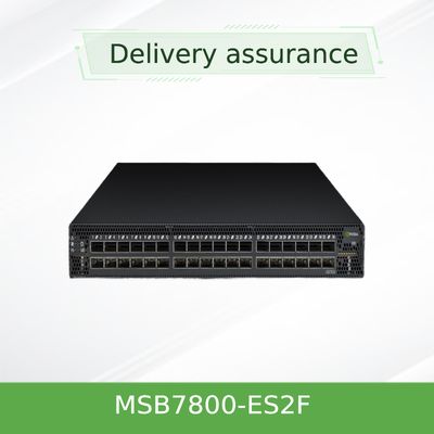 Mellanox MSB7800-ES2F InfiniBand EDR 100Gb/S स्विच सिस्टम 36 QSFP28 पोर्ट 1U