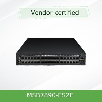 MSB7890-ES2F Mellanox नेटवर्क स्विच 36 पोर्ट